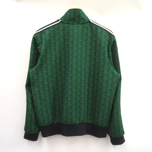 LACOSTE Monogram Jacquard Track Jacket Green Size US