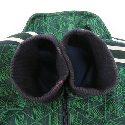 LACOSTE Monogram Jacquard Track Jacket Green Size US