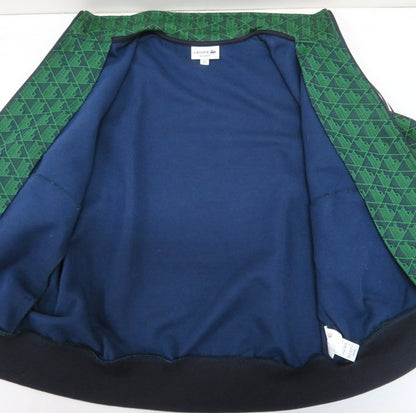LACOSTE Monogram Jacquard Track Jacket Green Size US