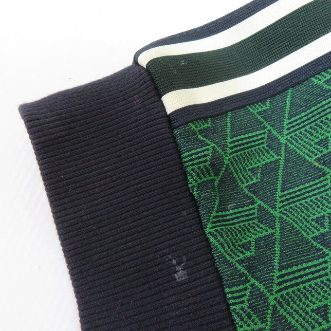 LACOSTE Monogram Jacquard Track Jacket Green Size US