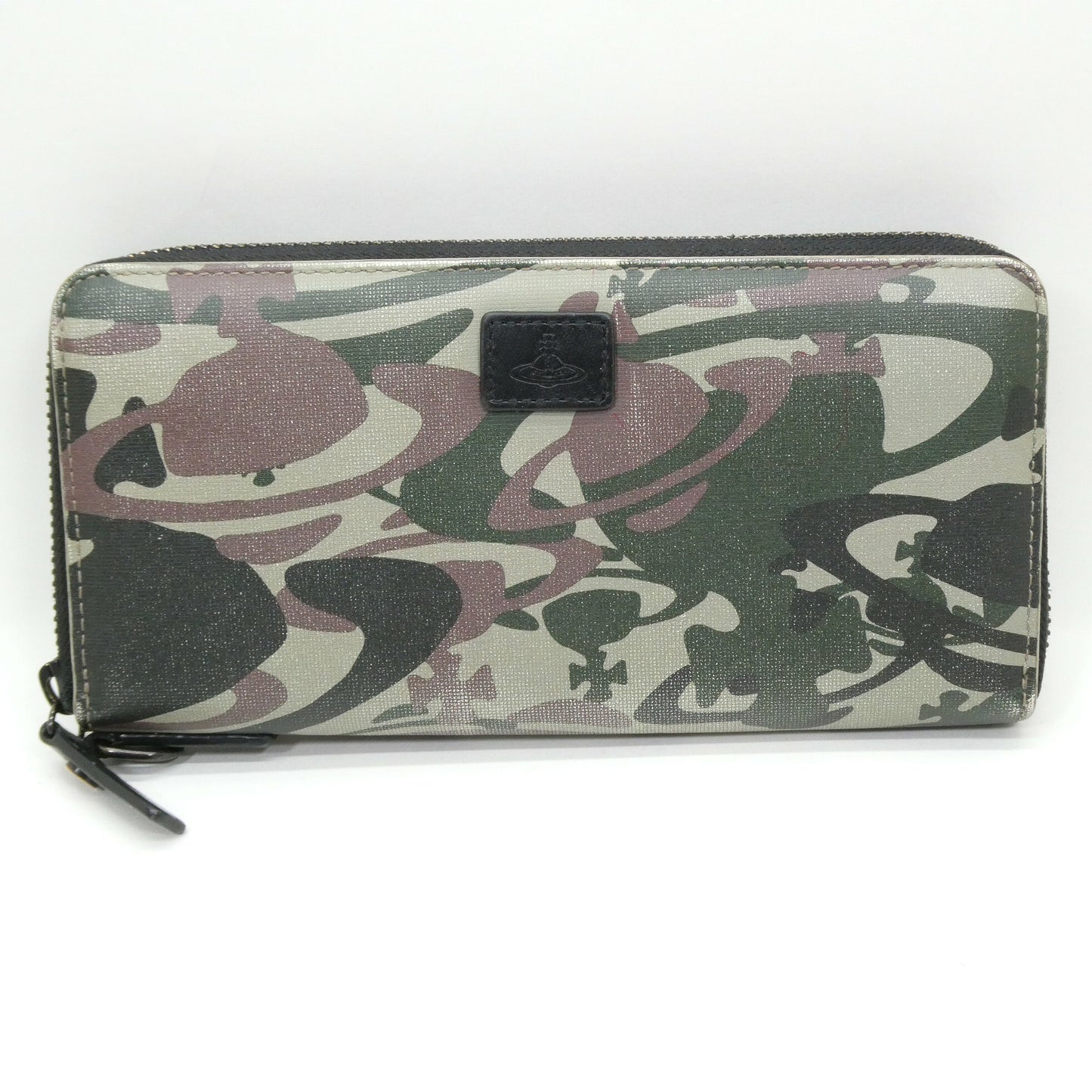 Vivienne Westwood Camo Orb Coated Long Wallet Size ONE SIZE