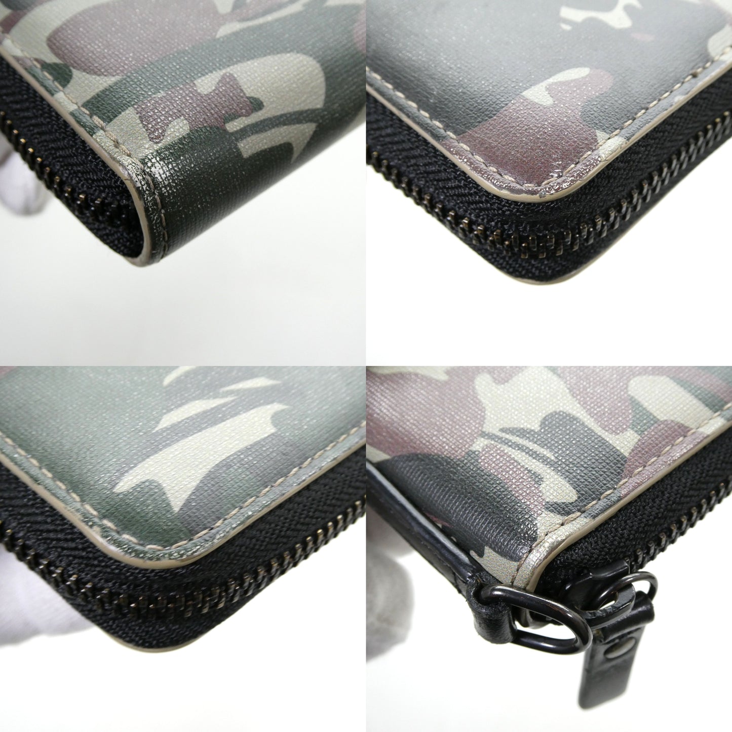 Vivienne Westwood Camo Orb Coated Long Wallet Size ONE SIZE