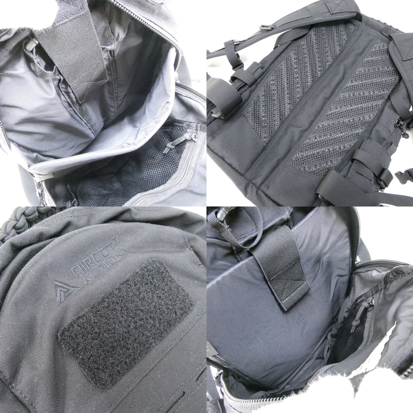 DUST DIRECT ACTION MK2 20L Backpack Black Size ONE SIZE