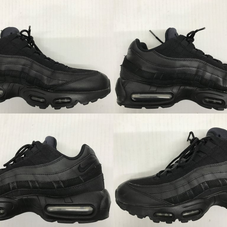 ESSENTIAL Nike Air Max 95 Black Sneakers Size 29.0