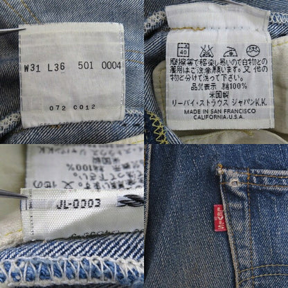 Levi's 501XX 1955 Repro Indigo Denim Size W31