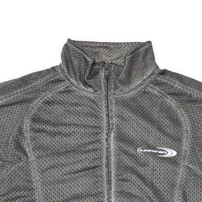 ALEXANDER WANG Perforated Mesh Track Jacket Size M