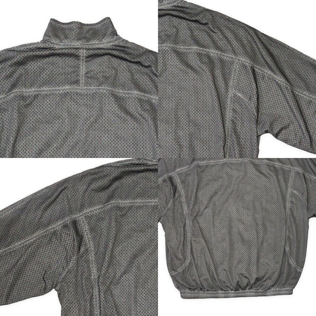 ALEXANDER WANG Perforated Mesh Track Jacket Size M