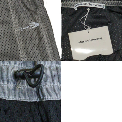 Alexander Wang Perforated Mesh Track Pant Gray Size M