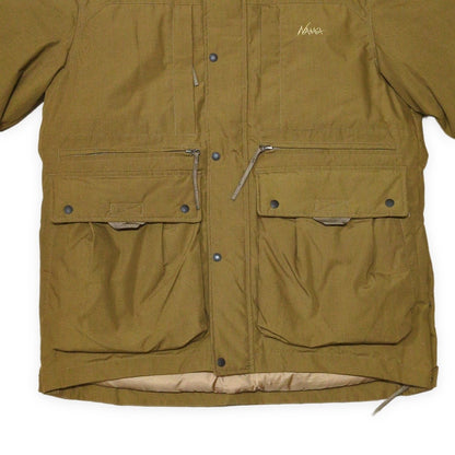 NANGA TAKIBI Flame-Retardant Down Jacket Green Size M