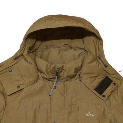 NANGA TAKIBI Flame-Retardant Down Jacket Green Size M