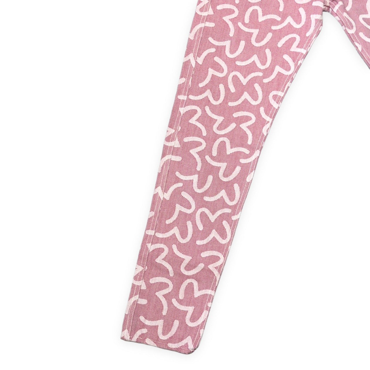 Evisu yamane 5500 All-Over Seagull Jacquard Pink Size 32