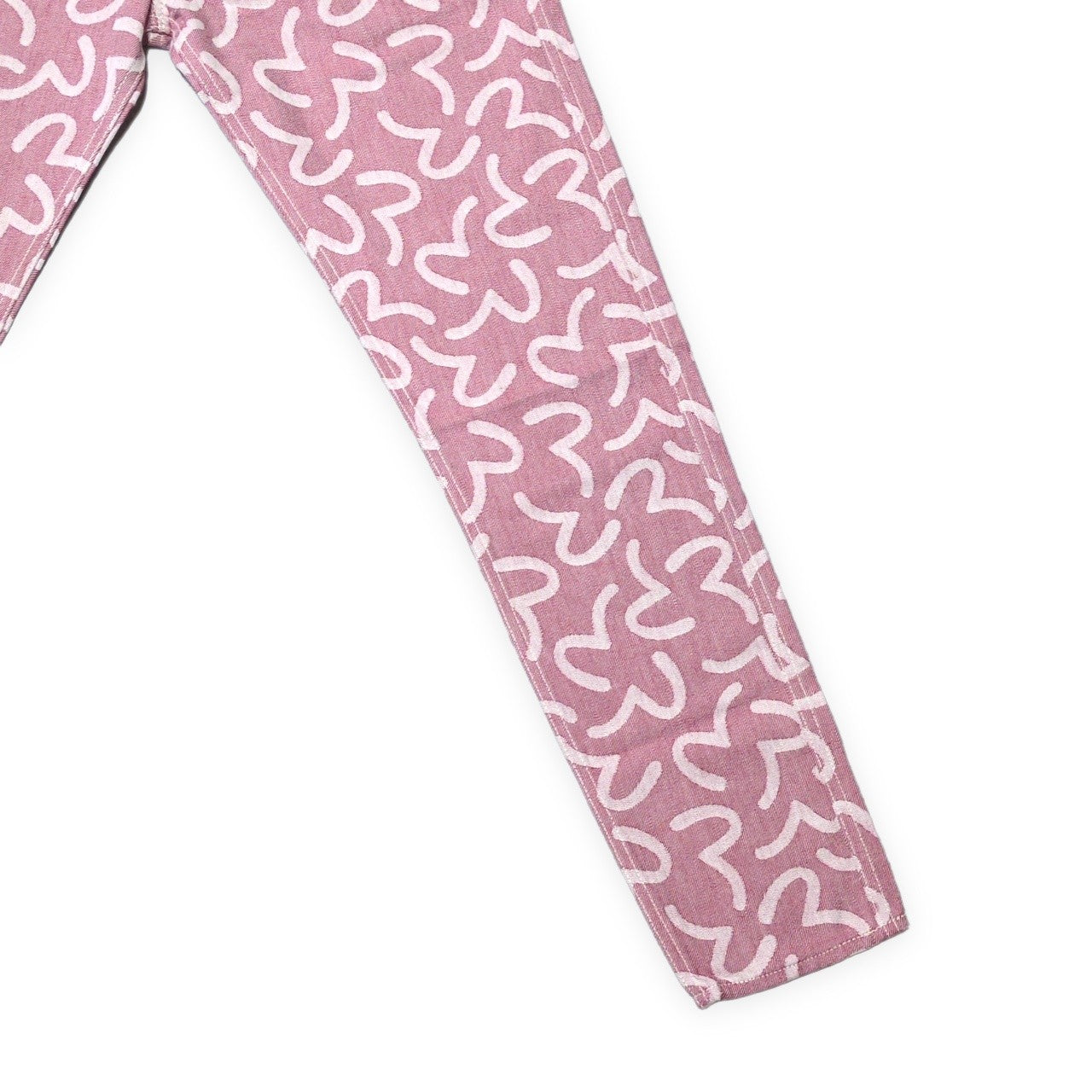 Evisu yamane 5500 All-Over Seagull Jacquard Pink Size 32