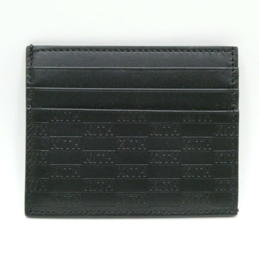 KITH Monogram Leather Card Holder Card Holder Card Case Size ONE SIZE
