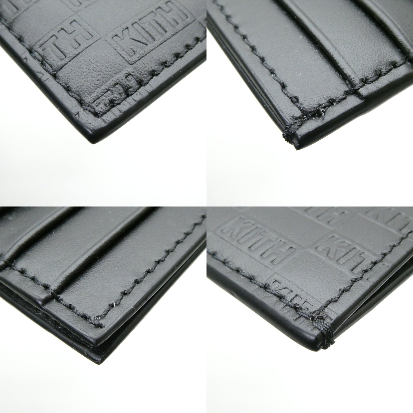 KITH Monogram Leather Card Holder Card Holder Card Case Size ONE SIZE
