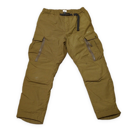 NANGA Takibi Down Pants Khaki Polyester Size L