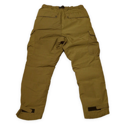 NANGA Takibi Down Pants Khaki Polyester Size L