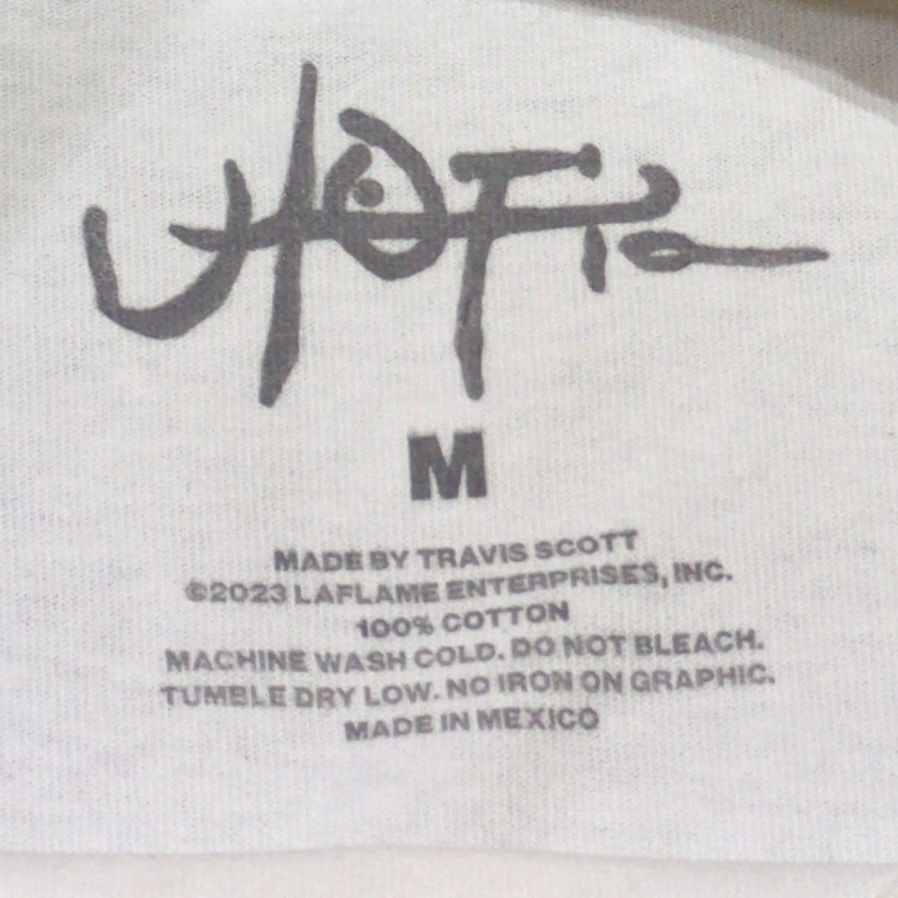 Vintage Travis Scott Utopia C3 Graphic T-Shirt Size M