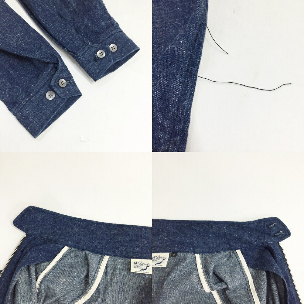 FREAK'S STORE x orSlow x VAN Navy Swing Top Size 2