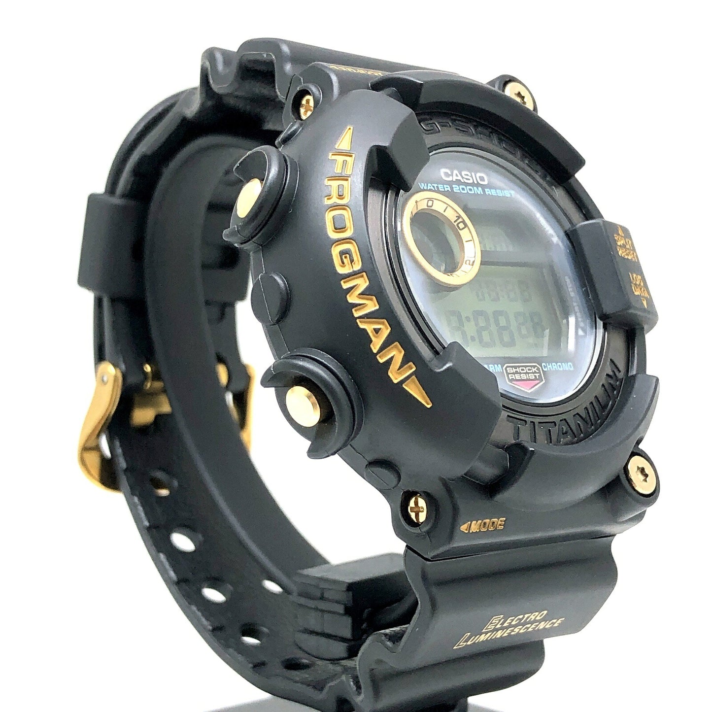 G-SHOCK DW-8200B-9A Gold Frogman Watch Size ONE SIZE
