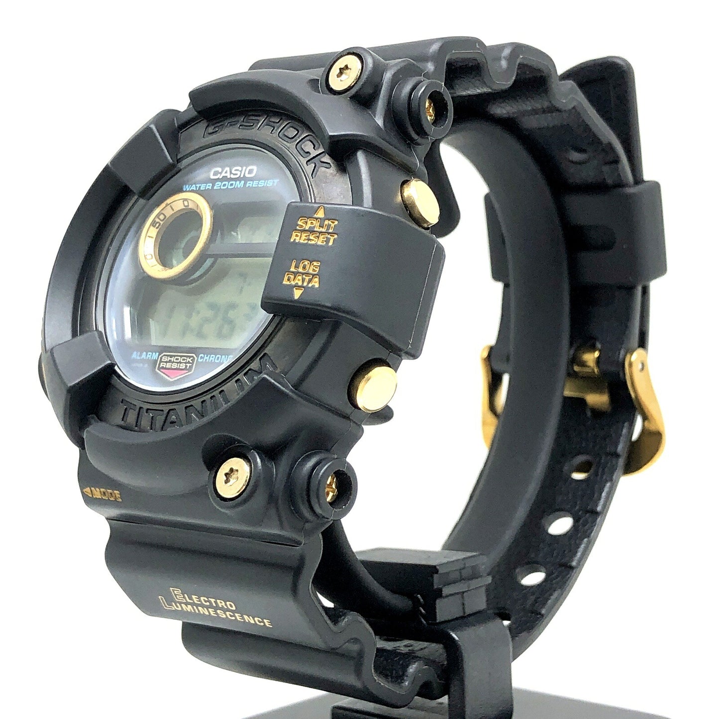 G-SHOCK DW-8200B-9A Gold Frogman Watch Size ONE SIZE