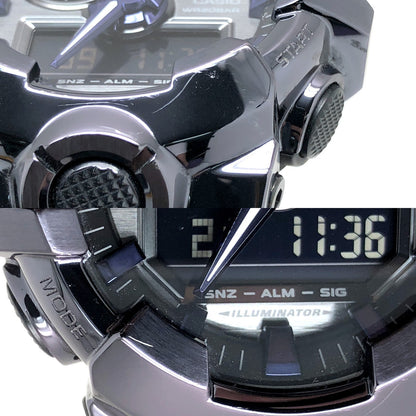 G-SHOCK Metal Covered Big Case Dark Purple Watch Size ONE SIZE