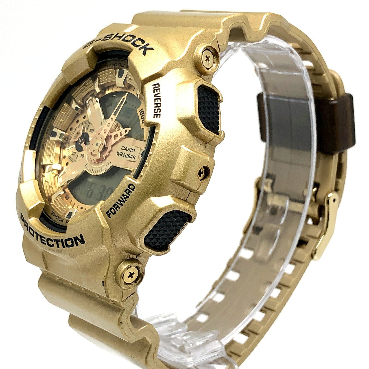 G-SHOCK Crazy Gold Ana-Digi Big Face LED Watch Size ONE SIZE