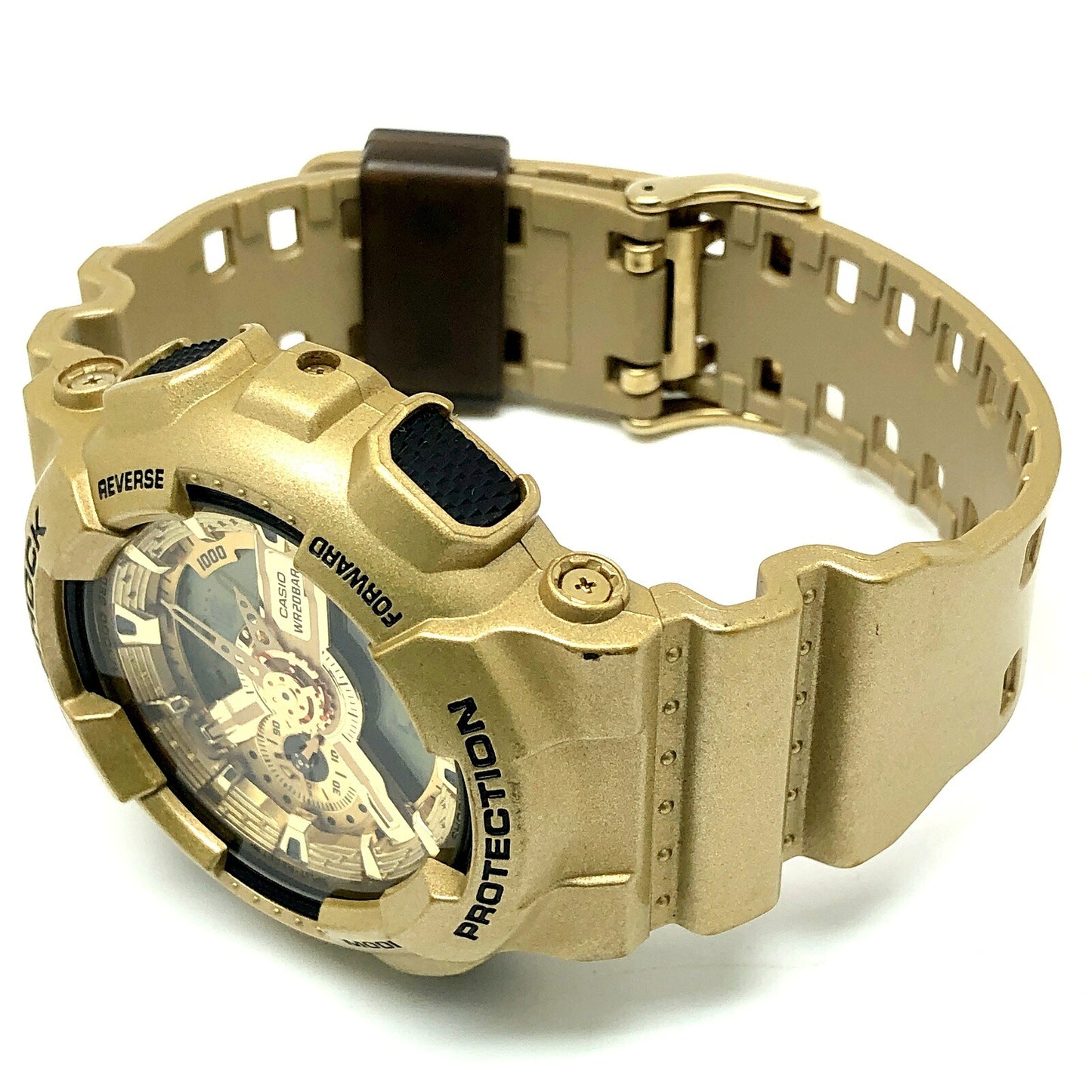 G-SHOCK Crazy Gold Ana-Digi Big Face LED Watch Size ONE SIZE