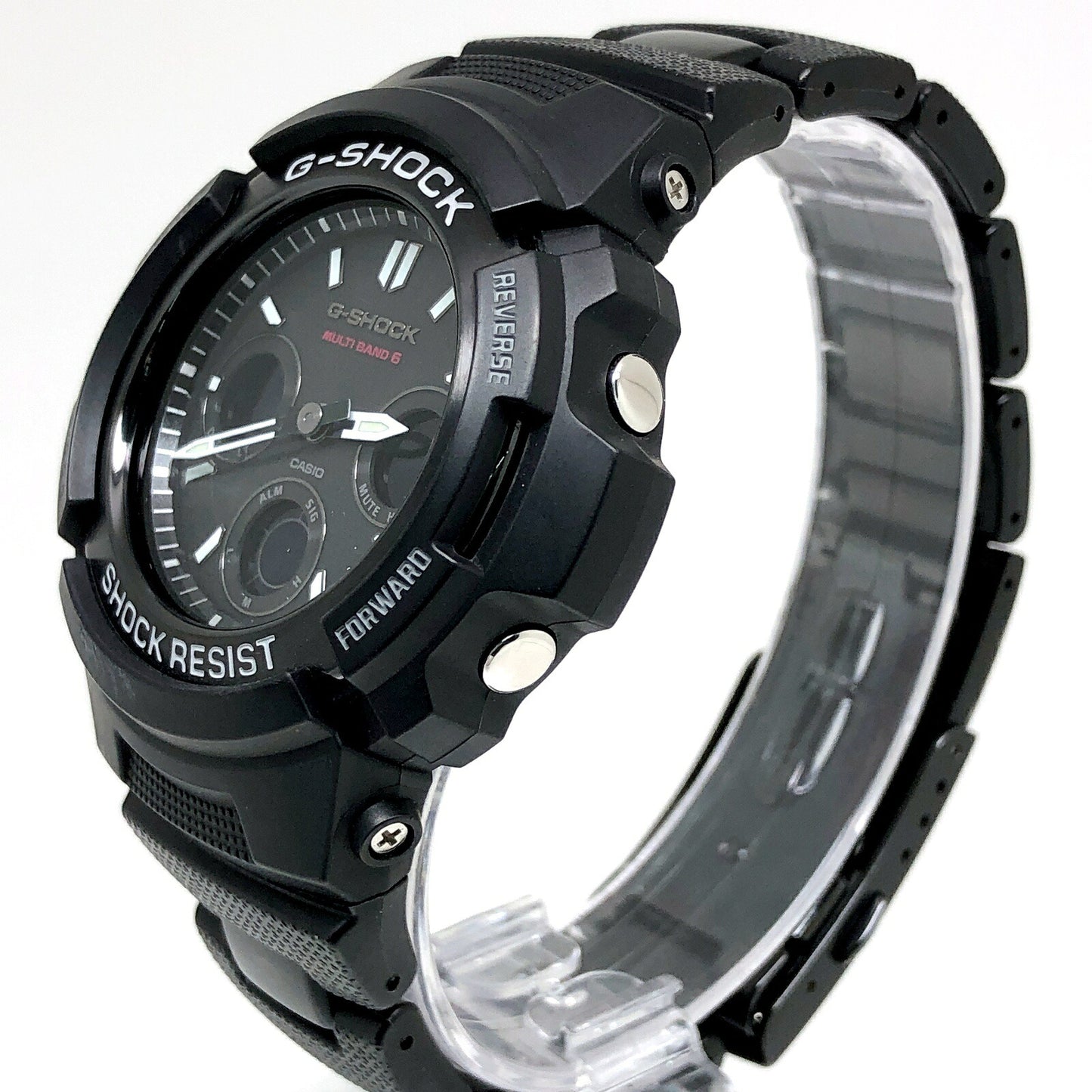 Casio G-SHOCK AWG-M100SBC-1 Tough Solar Multi-Band 6 Watch