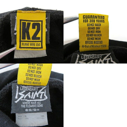 SAINT Mxxxxxx KLF Pullover Hoodie Black Size XL