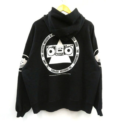 SAINT Mxxxxxx KLF Pullover Hoodie Black Size XL
