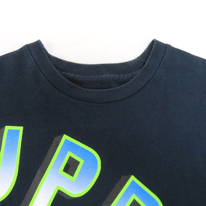 Supreme Gradient Arc T-Shirt Navy Size XL