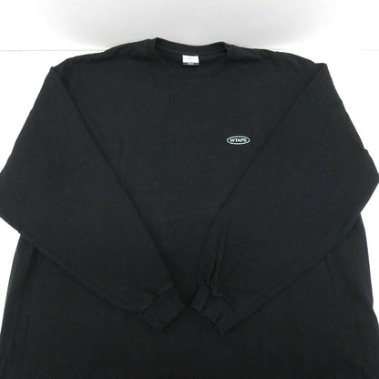WTAPS 23AW PRTC/Long Sleeve Cotton Long Sleeve T-Shirt Black Size 04