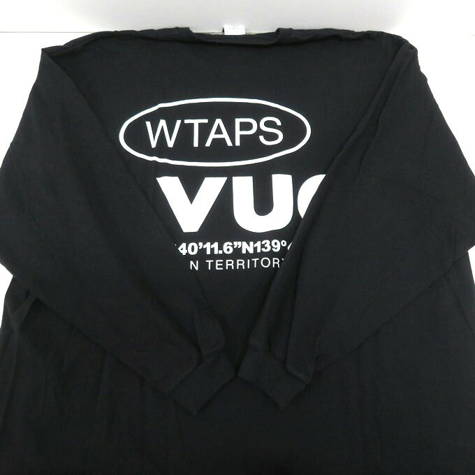 WTAPS 23AW PRTC/Long Sleeve Cotton Long Sleeve T-Shirt Black Size 04