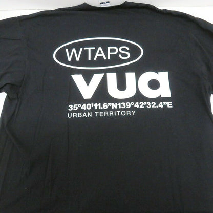 WTAPS 23AW PRTC/Long Sleeve Cotton Long Sleeve T-Shirt Black Size 04
