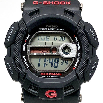 G-SHOCK G-9100-1 Gulfman Tide Watch Black Size ONE SIZE