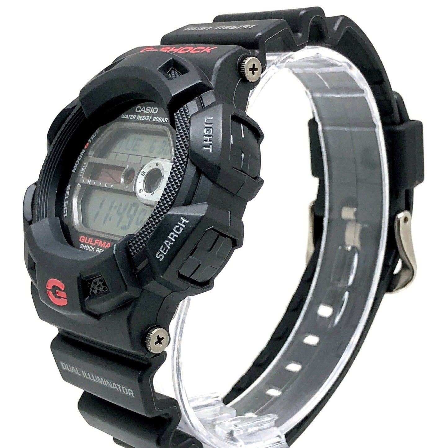 G-SHOCK G-9100-1 Gulfman Tide Watch Black Size ONE SIZE