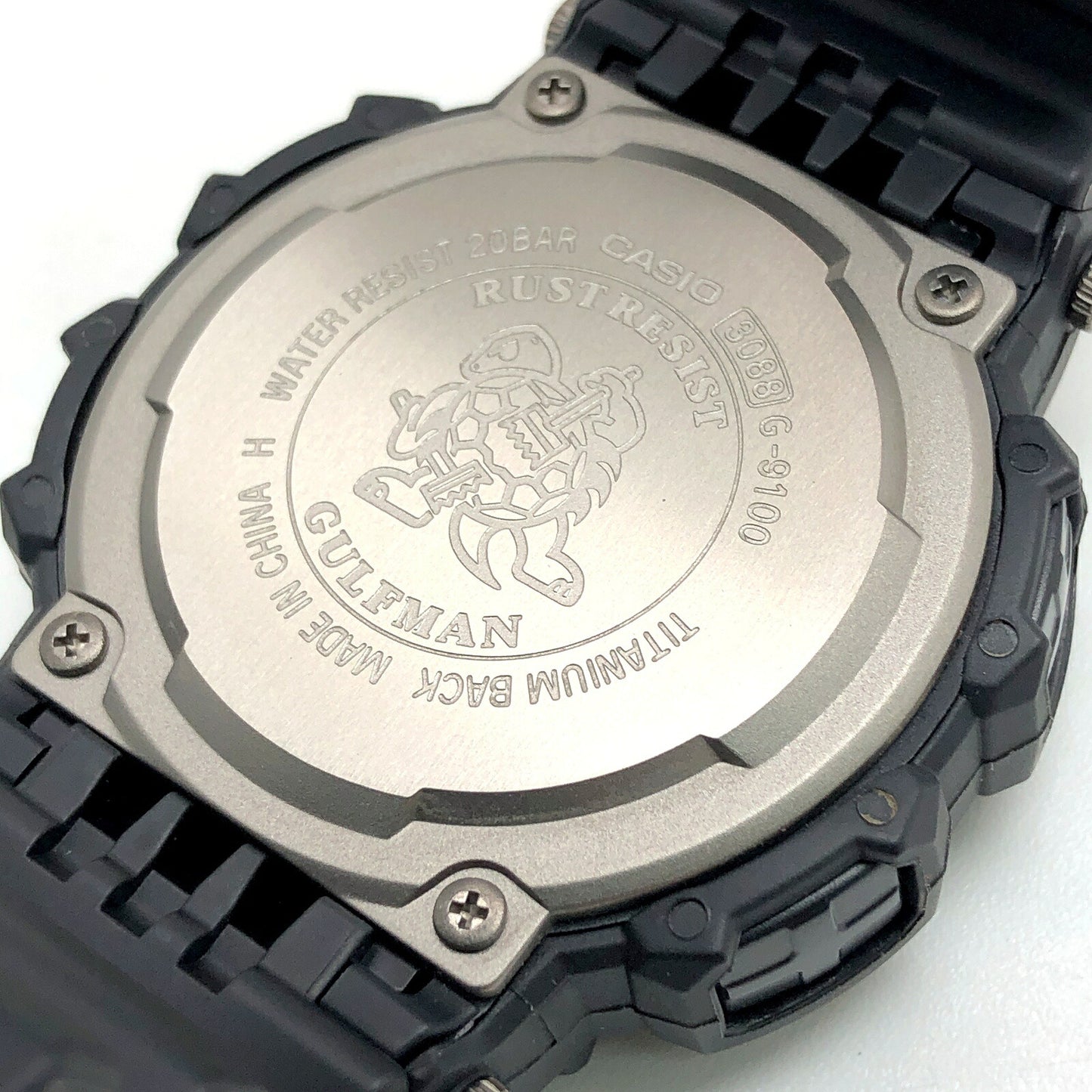 G-SHOCK G-9100-1 Gulfman Tide Watch Black Size ONE SIZE