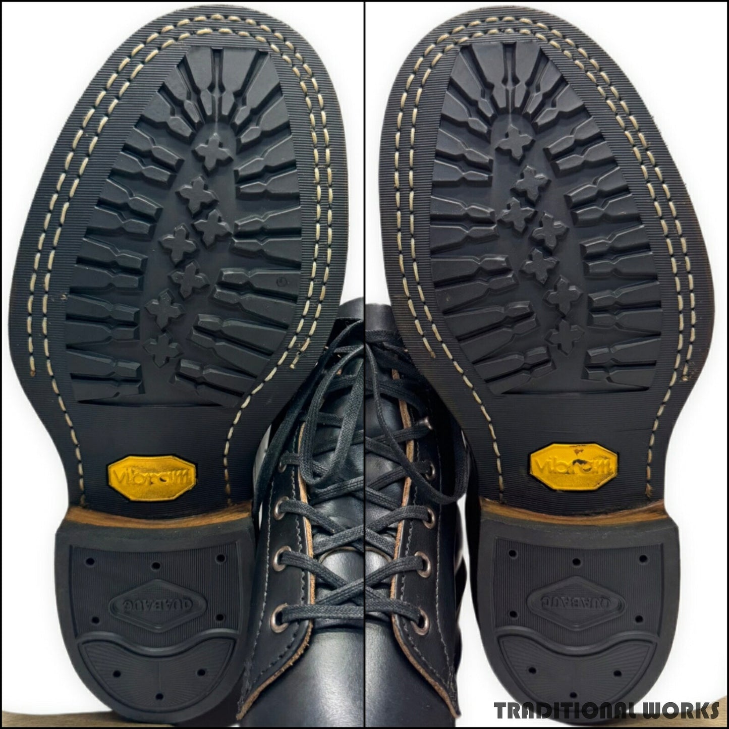 White's Boots SEMI DRESS Black Chromexcel Boots Size 8