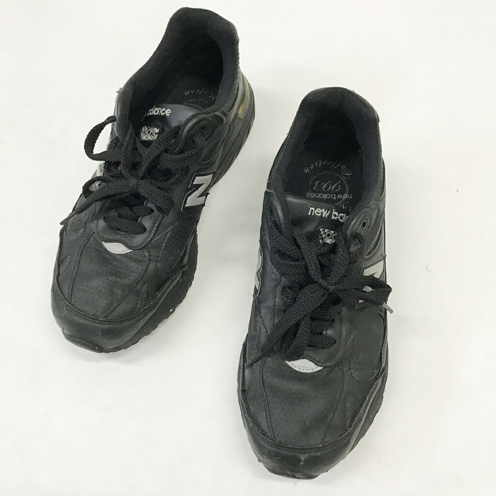 New Balance MR993LBK Black Sneakers Size 26.5