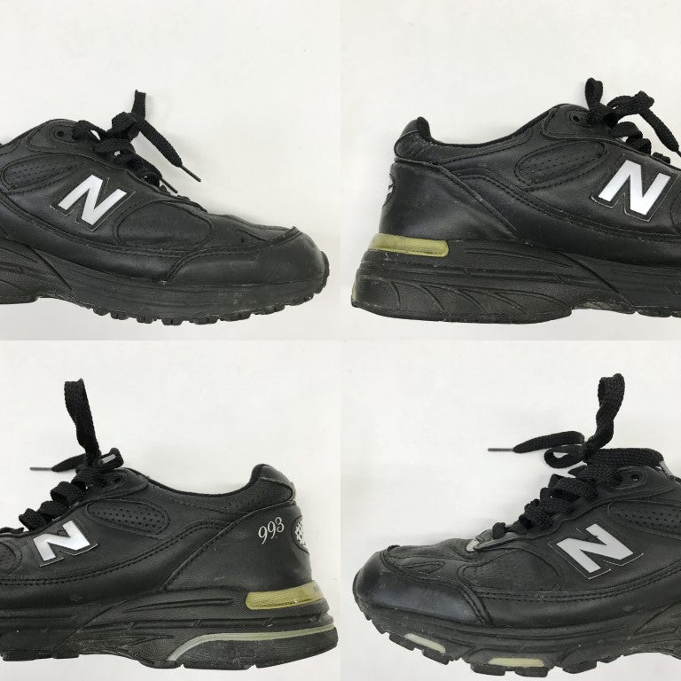 New Balance MR993LBK Black Sneakers Size 26.5