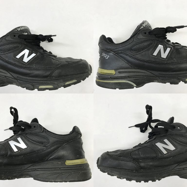 New Balance MR993LBK Black Sneakers Size 26.5