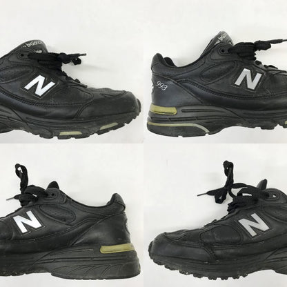 New Balance MR993LBK Black Sneakers Size 26.5