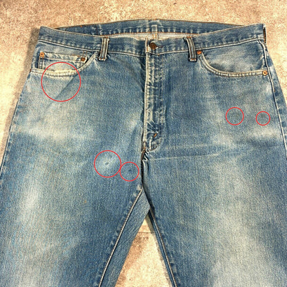 LEVI'S 70s USA Made 501 66 Blue Denim Jeans Size W40