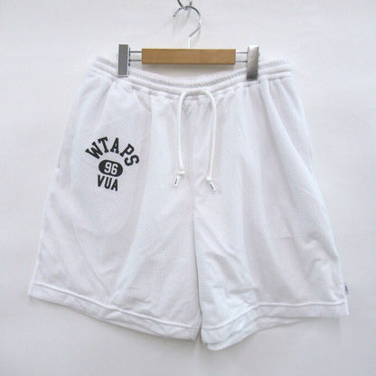 WTAPS 25SS WUS Poly Mesh Shorts White Size 04
