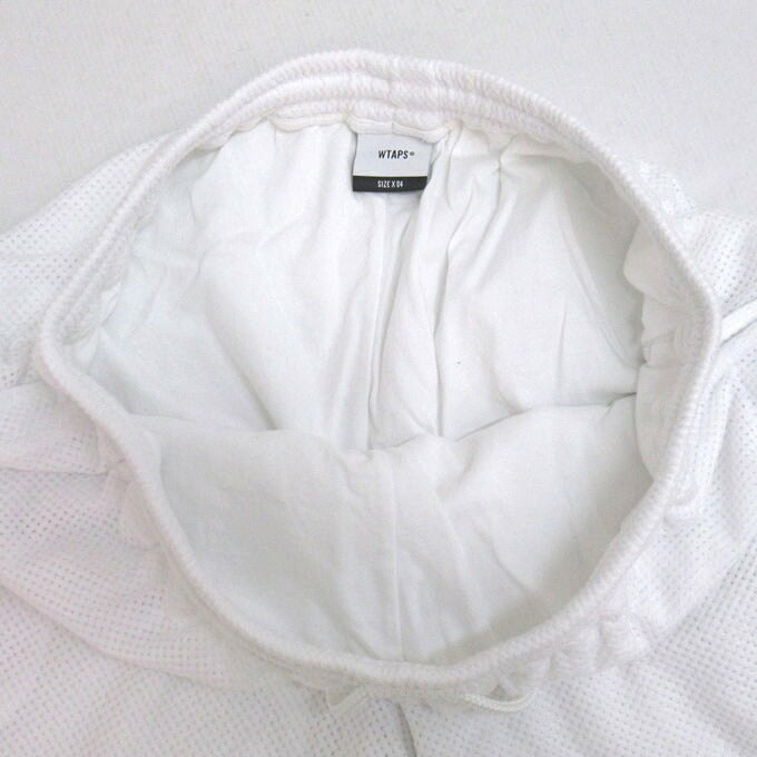 WTAPS 25SS WUS Poly Mesh Shorts White Size 04