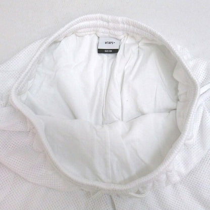 WTAPS 25SS WUS Poly Mesh Shorts White Size 04