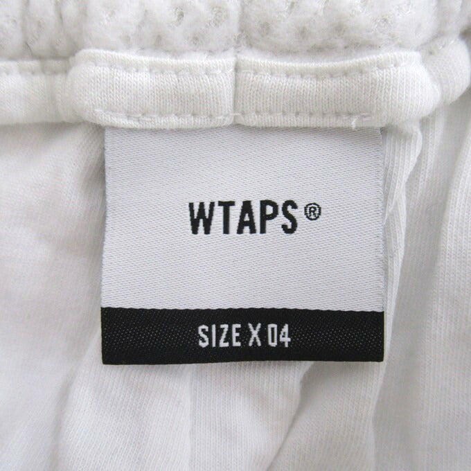 WTAPS 25SS WUS Poly Mesh Shorts White Size 04