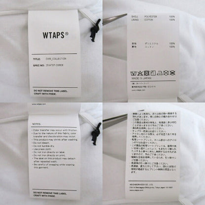 WTAPS 25SS WUS Poly Mesh Shorts White Size 04