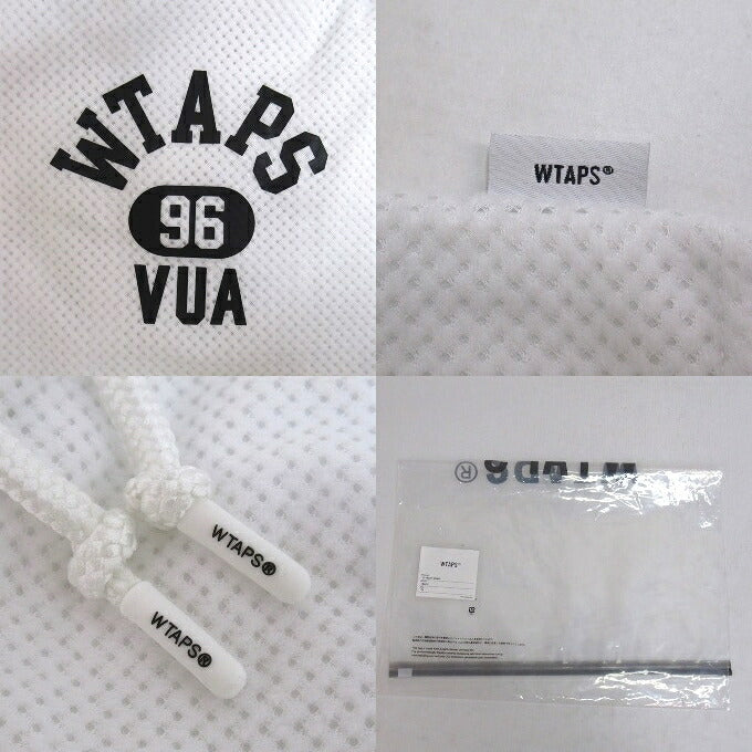WTAPS 25SS WUS Poly Mesh Shorts White Size 04