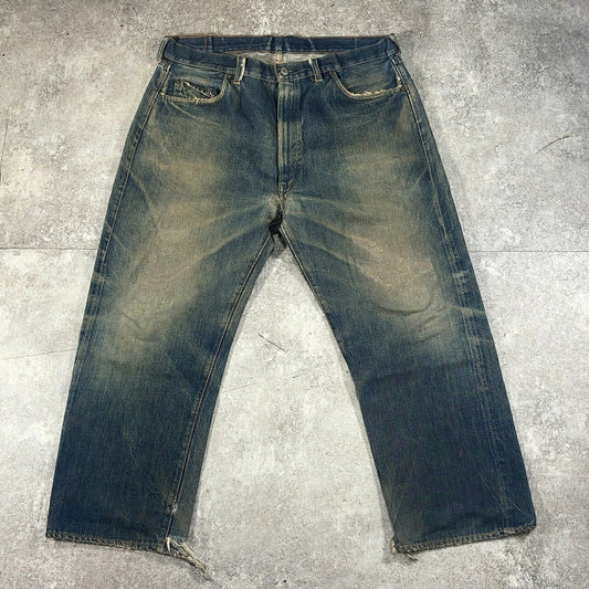 LEVI'S 60s 70s 505 Big-E Vintage Jeans Blue Size W37